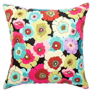 Brand New Mackenzie-Childs Always Flowers Outdoor Throw Pillow